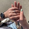 Sophia - Inel de logodnă cu moissanit și pietre laterale pavé