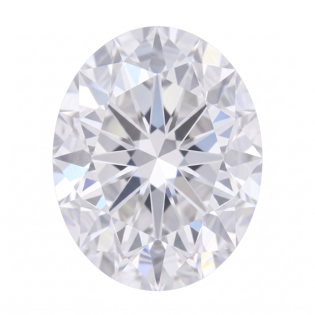 Moissanite nemontate - Tăietură ovală