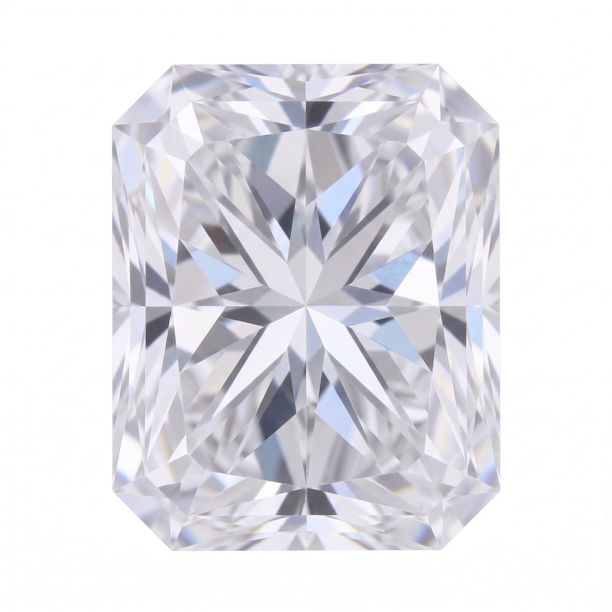 Moissanite nemontate - Tăietură radiant