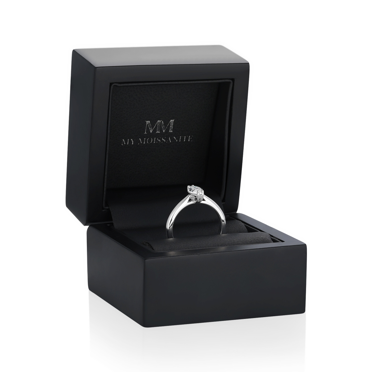 Liana - Inel solitaire cu moissanit marquise